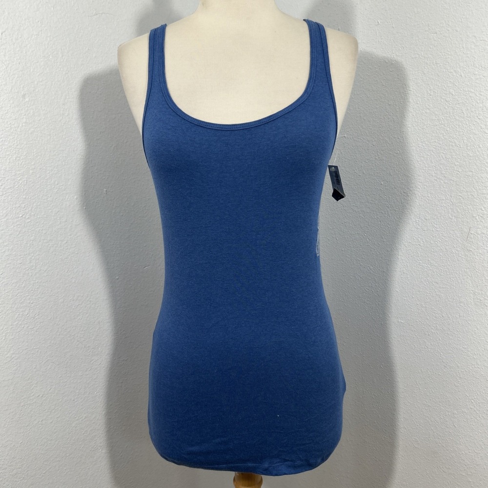 Tami Tank Top Womens SP‎ Blue Minimalist Feminine Summer Capsule